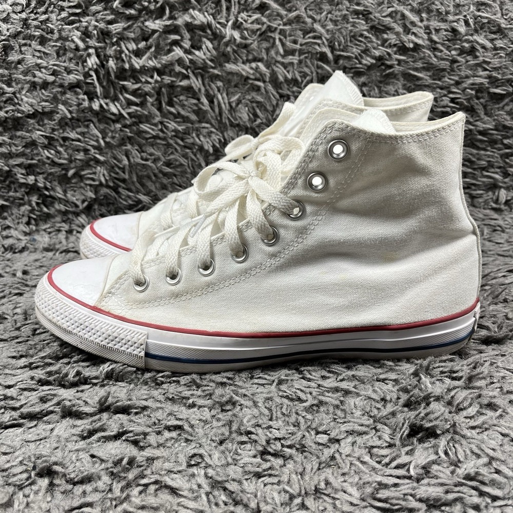 Converse Chuck Taylor All Star‎ White High Tops Size 9 Men's / 11 Women's
